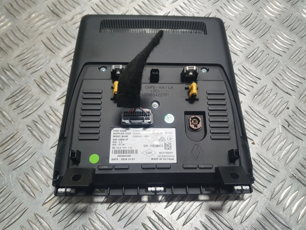 фото №2, Екран навігація дисплей renault captur ii 19-