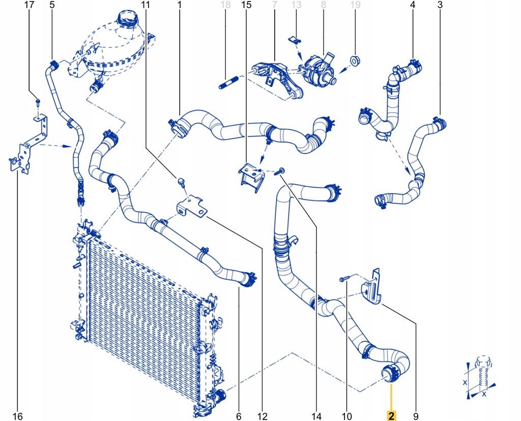 фото №14, Шланг wody dokker duster lodgy express 1.3 tce