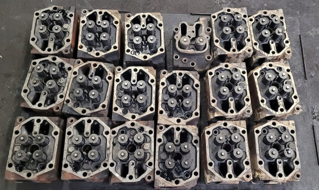 фото №1, Головки , головка двигуна man tga f2000 tga d28 410km / 460km