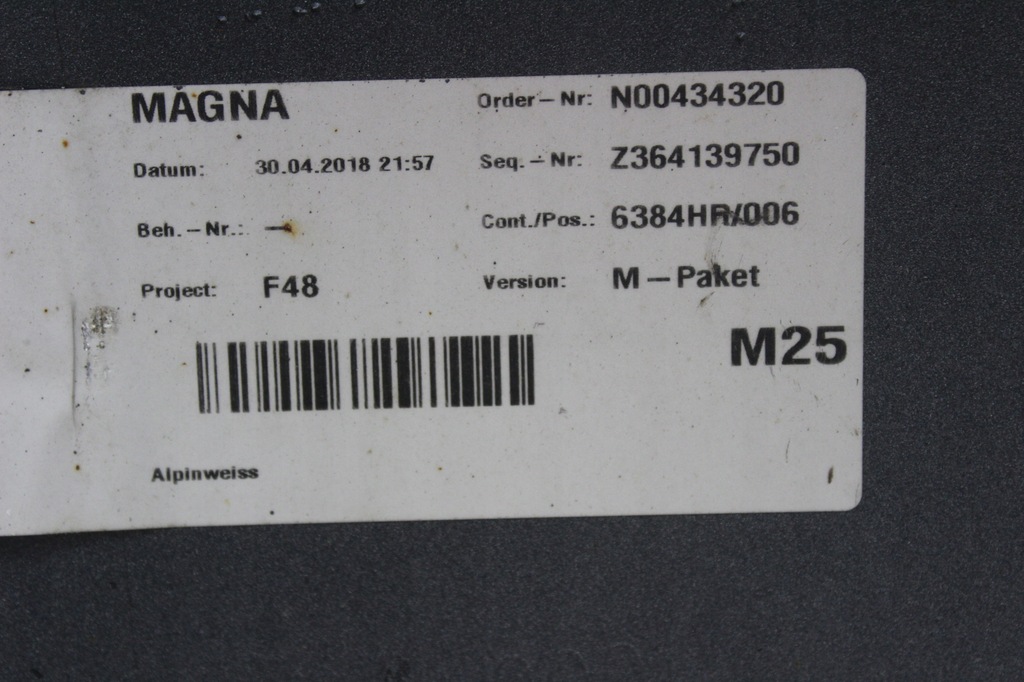 фото №13, Бампер задня bmw x1 f48 lift m-pakiet гарний