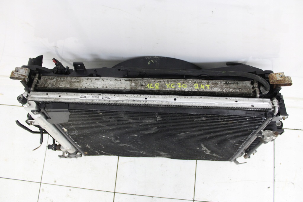 фото №10, Комплект радіатор вентилятор volvo xc70 lift 2.4 d 3137229010