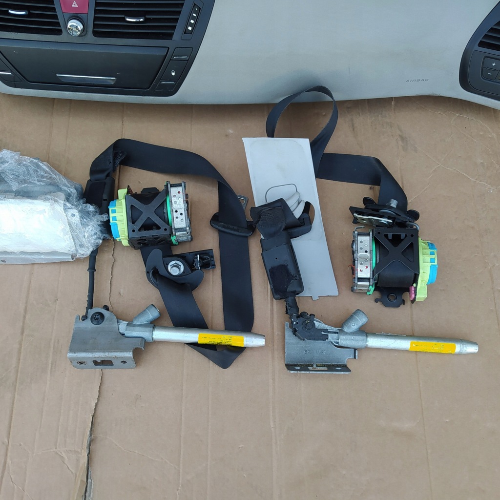 фото №6, C4 picasso i консоль приборная панель подушки безопасности ремни натяжители оригинал