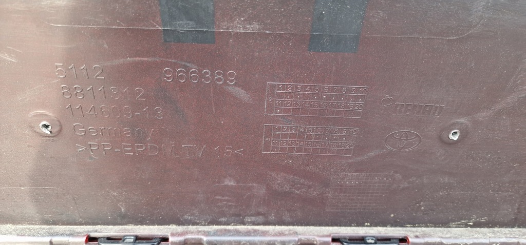 фото №13, Toyota supra gr 19-22 бампер задняя