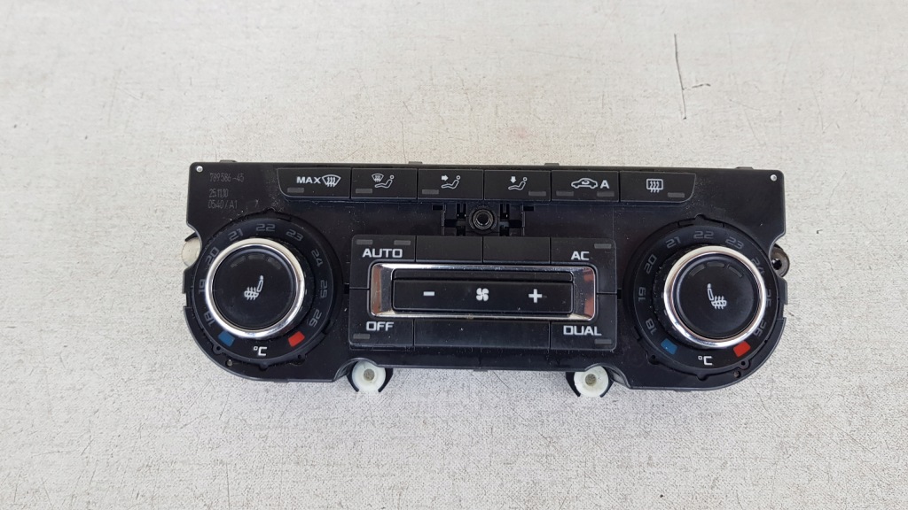 фото №1, Панель управление обдув skoda octavia ii lift