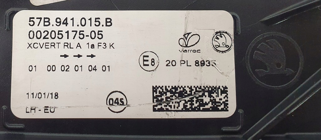 фото №12, Левая лампа перед skoda karoq full led 57b europa !