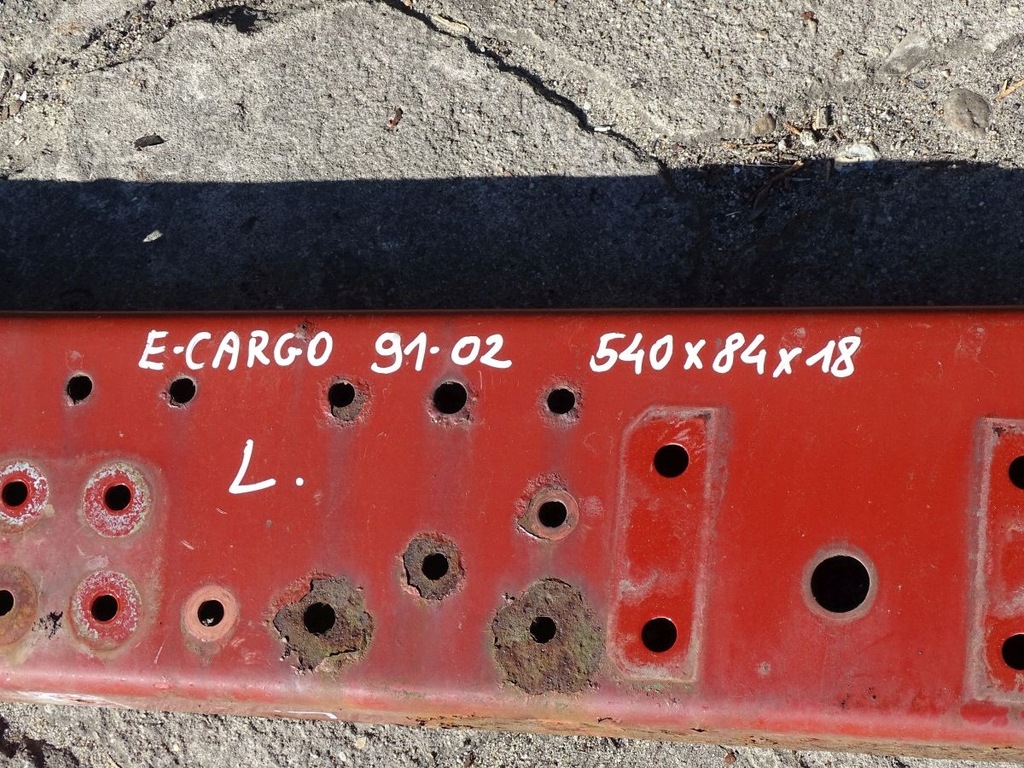 фото №5, Iveco eurocargo i рама левая bok рамы 17,5 540x18