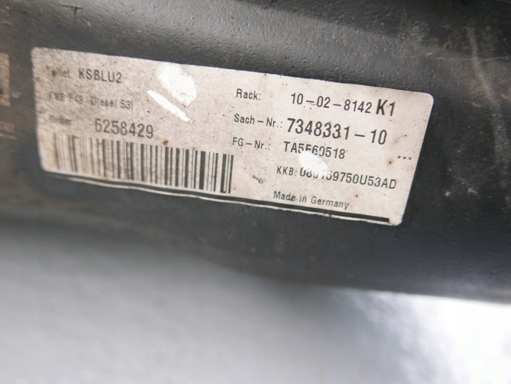 фото №8, Bmw f48 x1 bak бак топлива дизель 7348331