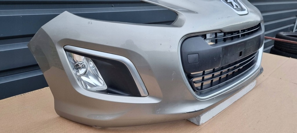 фото №8, Peugeot 308 i lift 2010- бампер перед оригинал a119