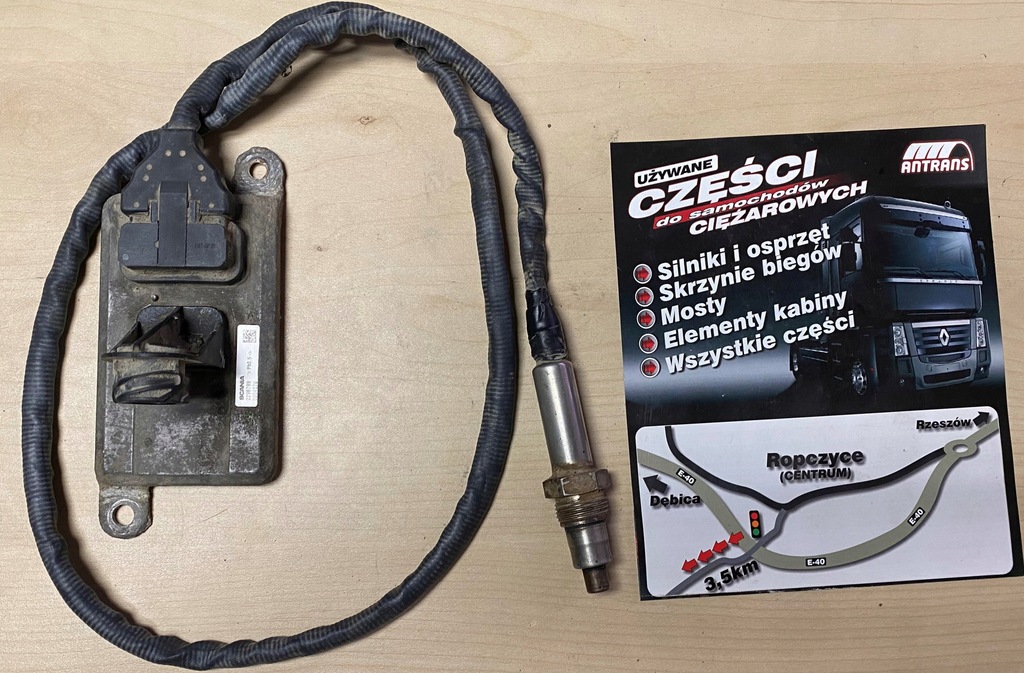 фото №1, Nox датчик выхлопных газов euro 5 scania r p g