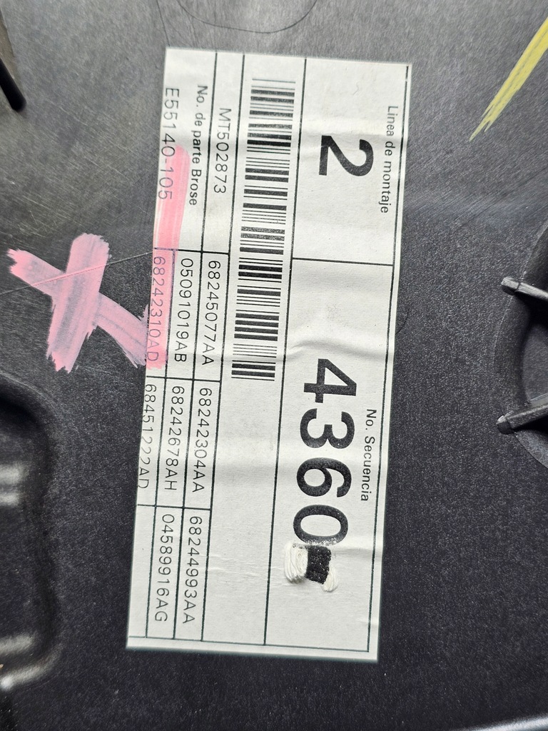 фото №15, Jeep compass 17- підйомник скло правий перед 68242678aa usa