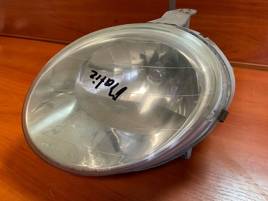 фото №1, Daewoo matiz фара лампа левый перед левая передняя