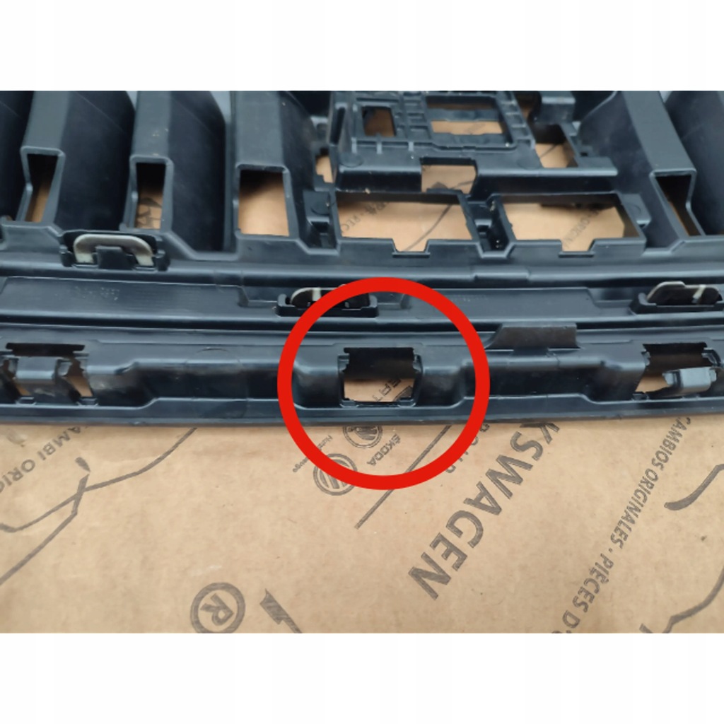 фото №12, Решітка радіатора решітка радіатора радіатора бампера перед skoda scala 2019 657853653a