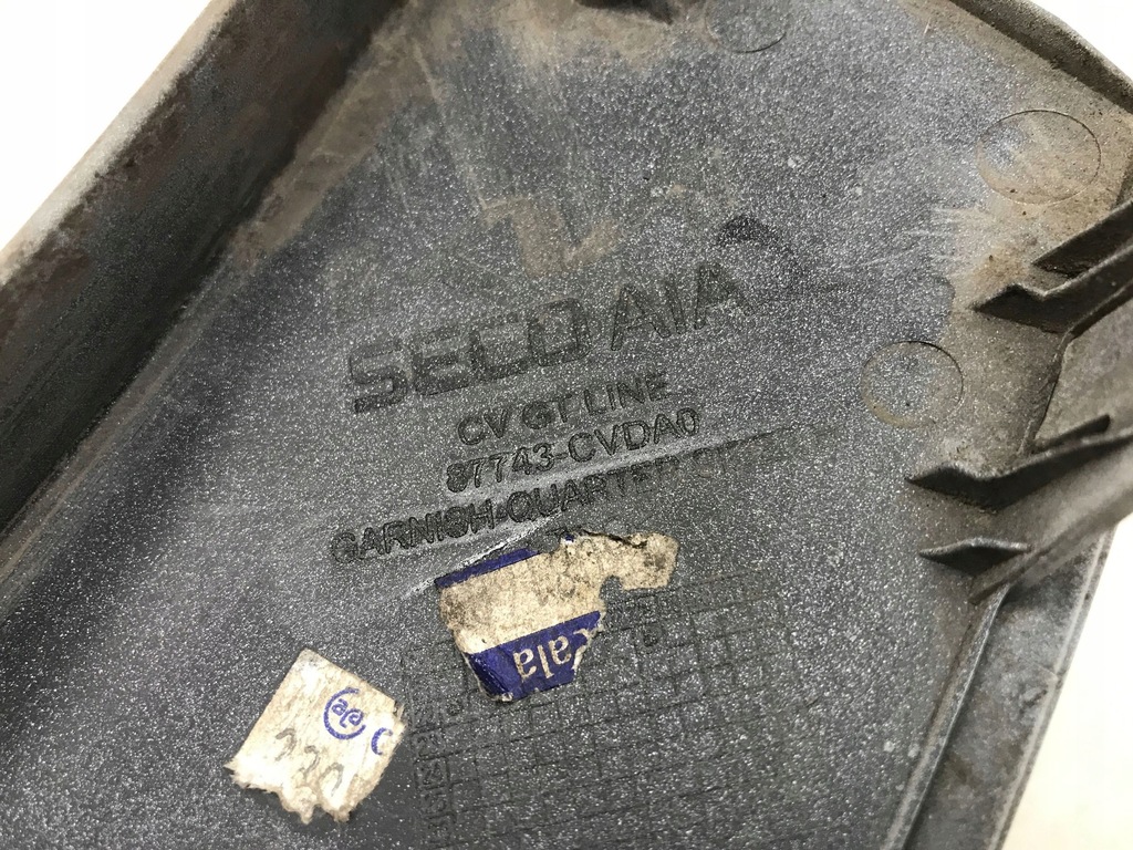 фото №9, Kia ev6 2023 молдинг накладка крила лівий задня задня swp білий 87743-cvda0