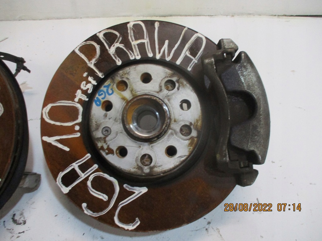 фото №8, Поворотний кулак поворотний кулак vw t-roc 2ga 1,0tsi права ліва