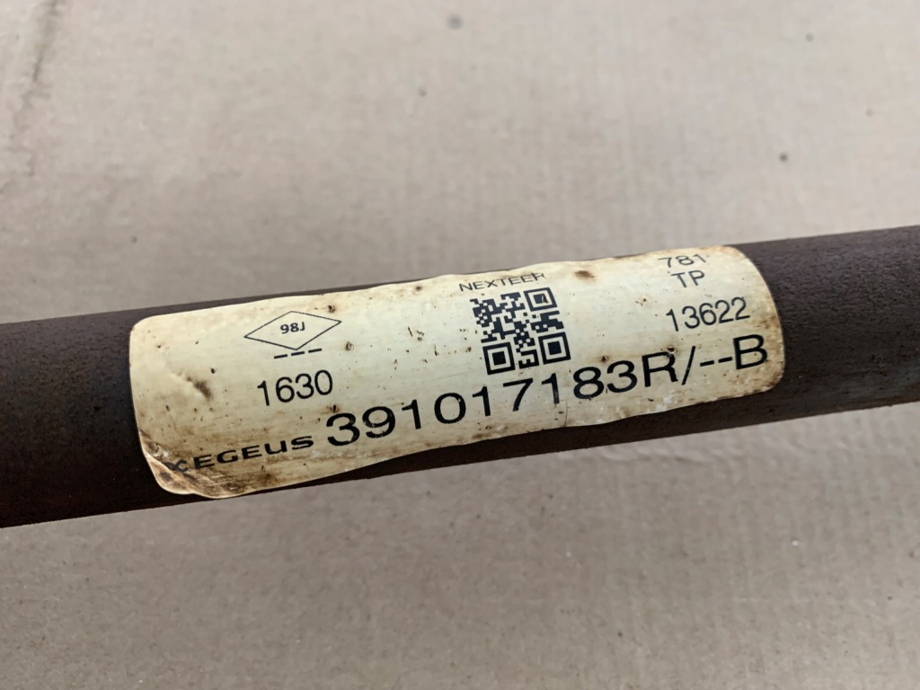 Townstar renault kangoo iv 1.3 tce механічна коробка передач привідний вал ліва передня короткий Ціна