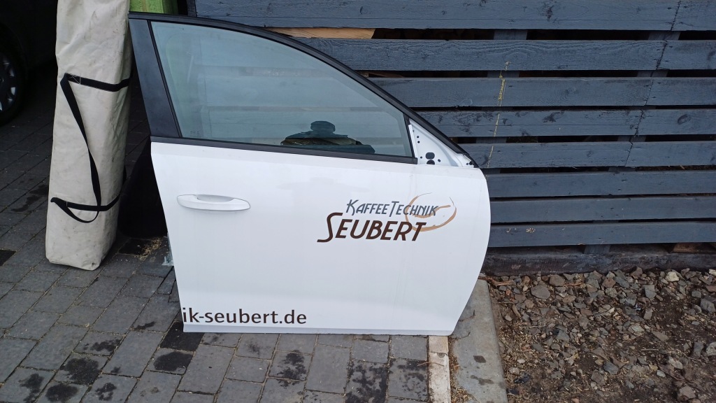 фото №1, Дверь правый перед opel astra l 6 vi белый w цвет