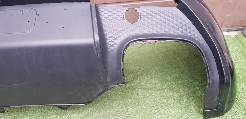 Porsche macan 95b ii lift 2021- бампер задний задняя Доставка