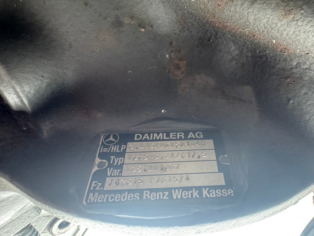 фото №5, Вкладыш головка дифференциал мост r325-6, 2/c 17.5 3,416 mercedes atego iii e6 17.5