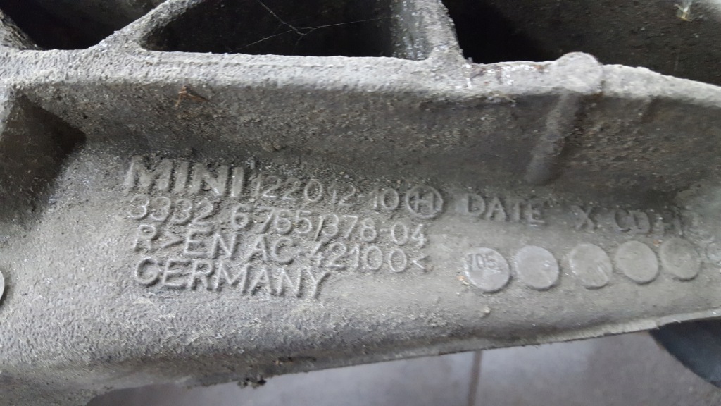 фото №3, Mini cooper s 1.6 важіль поворотний кулак права задня