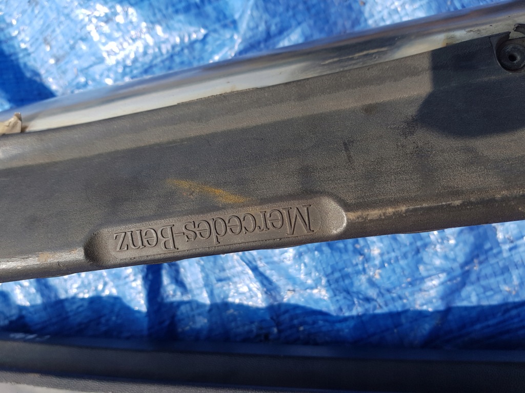 Комплект порог правый левый порог mercedes ml w164 накладка молдинг подножка Цена