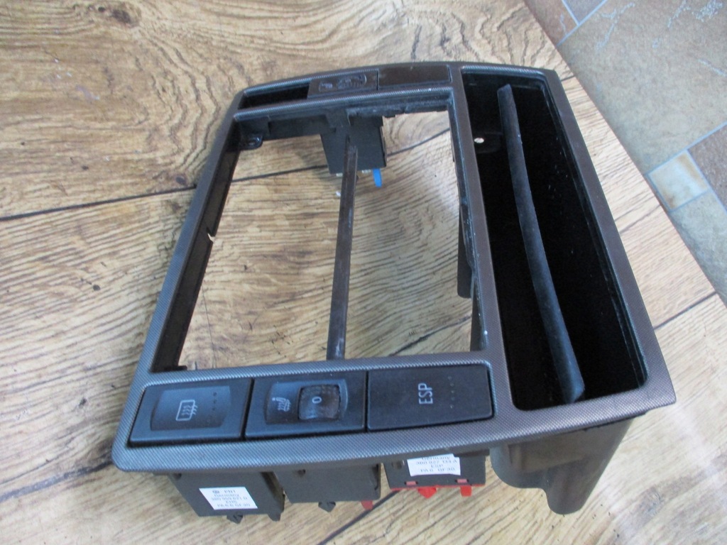 фото №14, Рамка 1 din passat b5 карбон карбон радио консоль /