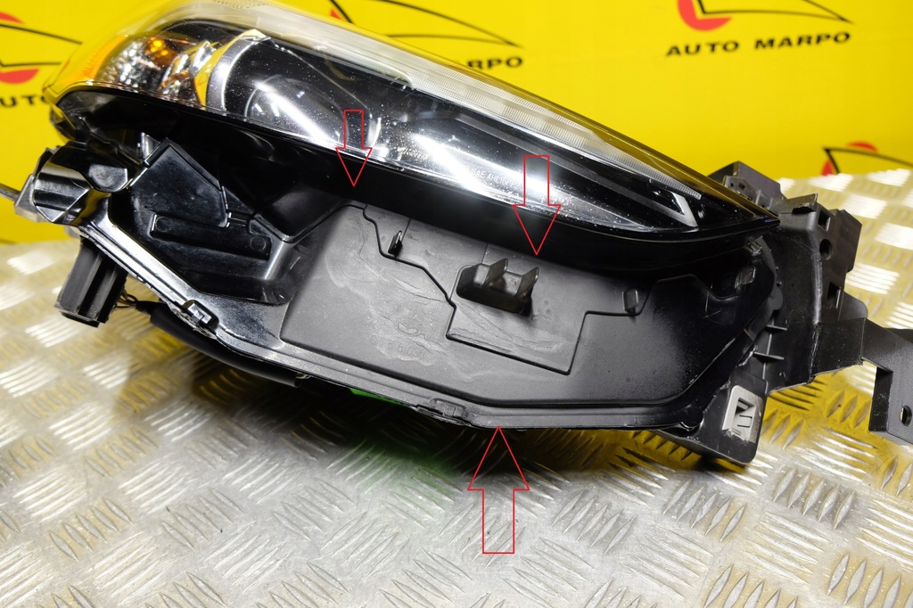 фото №5, Mazda 6 gj lift 2018- фара лампа перед full led r usa