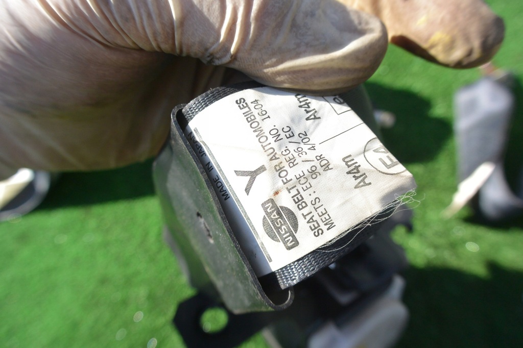 фото №5, Nissan maxima a33 qx ремни безопасности задняя kpl