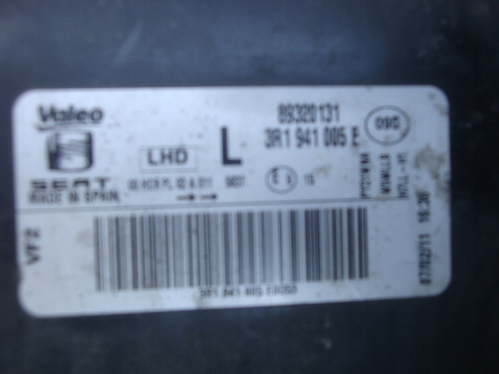 фото №6, Seat exeo лампа передняя левая