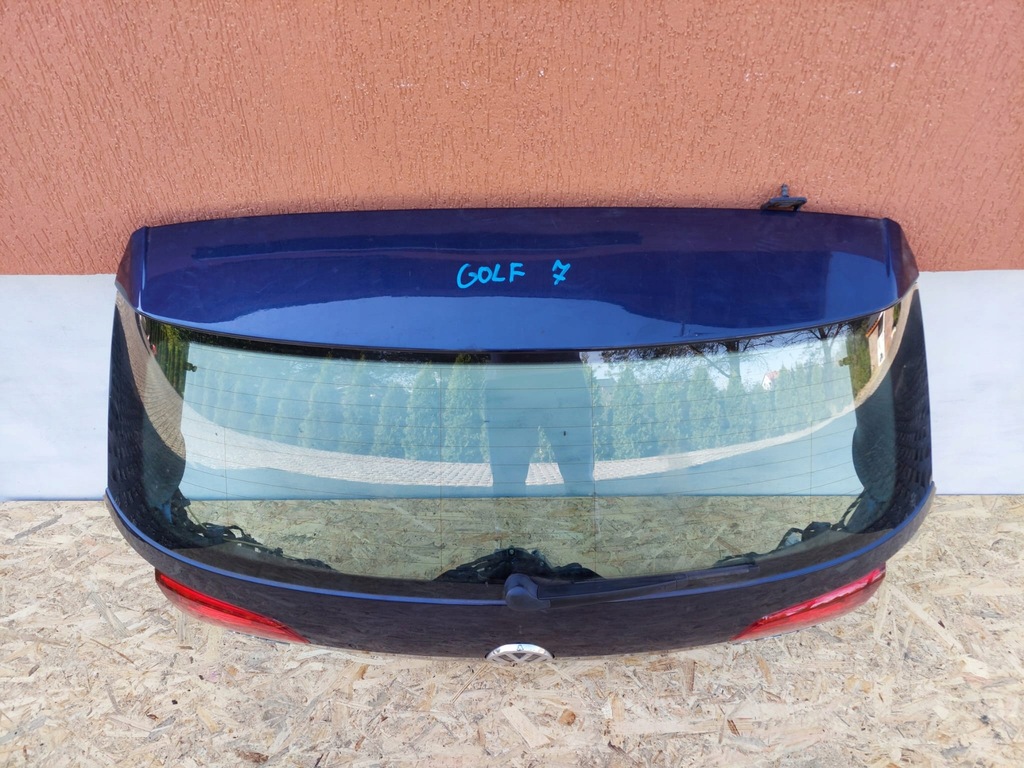 фото №5, Комплектная крышка багажника багажника vw golf vii лампы