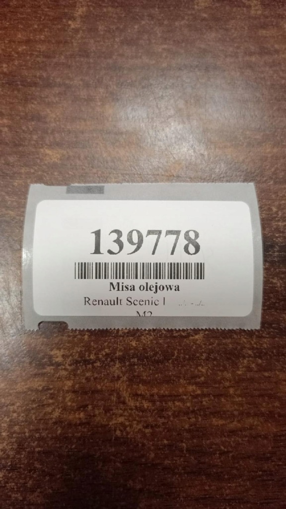 Renault scenic 1 2.0 поддон поддон масляная 8200066133 Оригинал