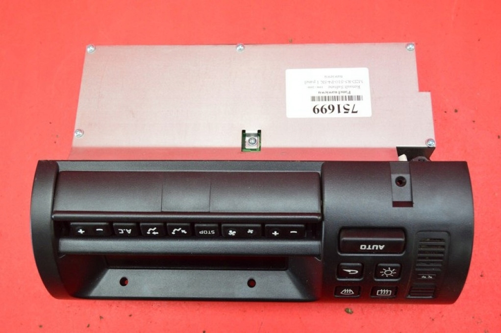 фото №7, Панель управление обдув кондиционер 7700424512 renault safrane lift 96-00