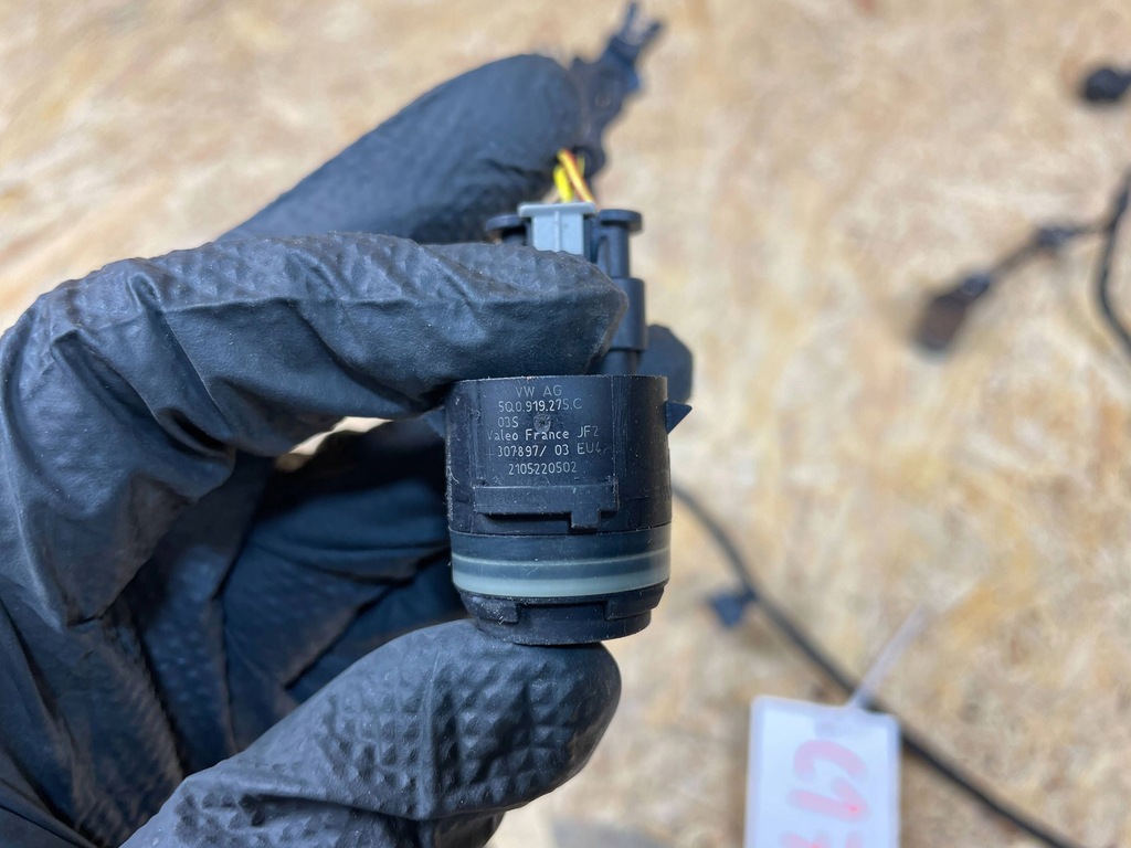 фото №11, Датчик парковки pdc жгут перед vw t-roc 5q0919275c 2ga971095d