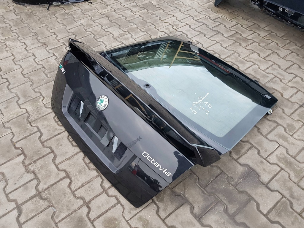 фото №7, Skoda octavia 2 ii 04-08r rs vrs hb крышка багажника багажника задняя задняя lf9r