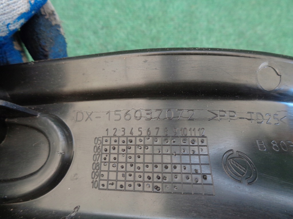 фото №7, Пластик защита молдинг порог alfa romeo 159 передняя правая czarna 156037072