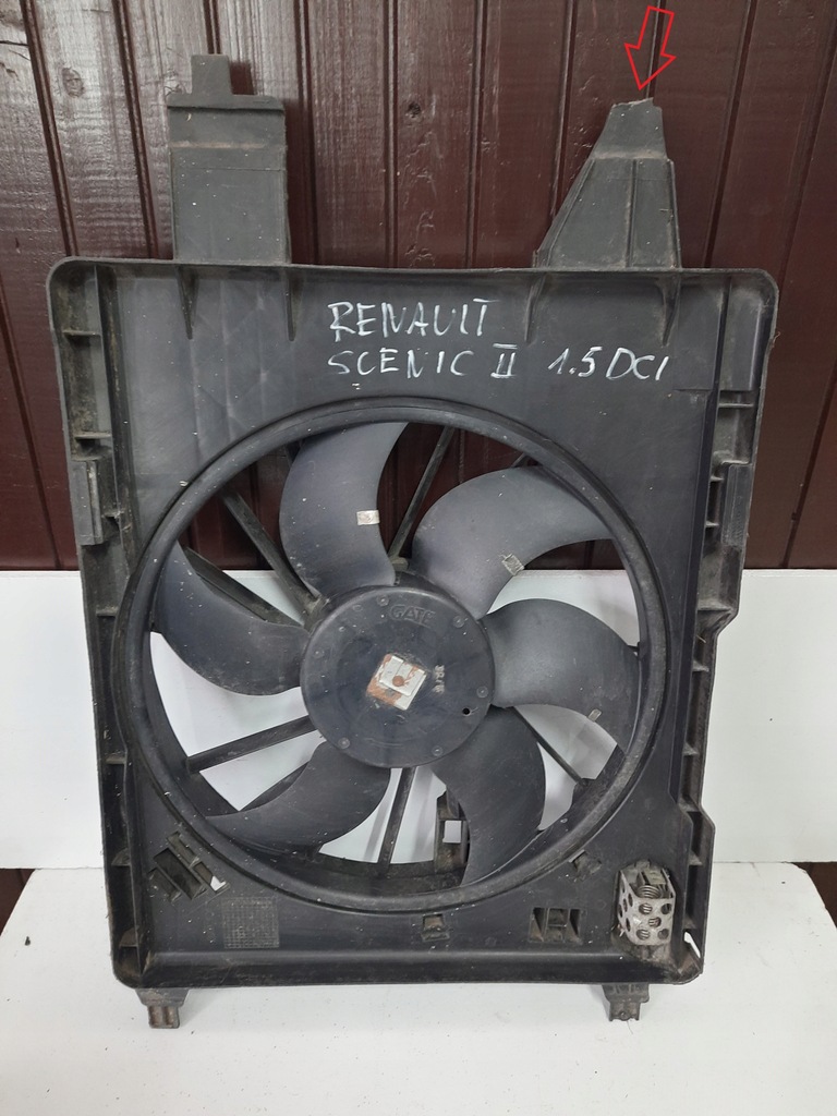 фото №1, Вентилятор радіатора renault scenic ii 8200151465
