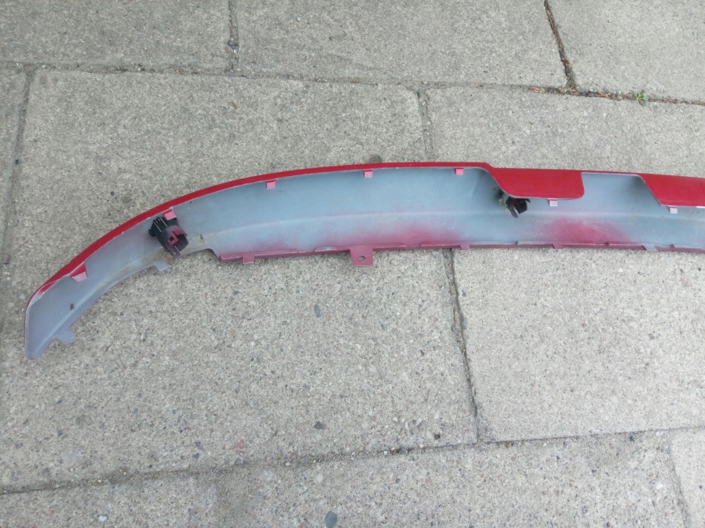 фото №12, Спойлер молдинг бампера citroen c4 задня oryg .