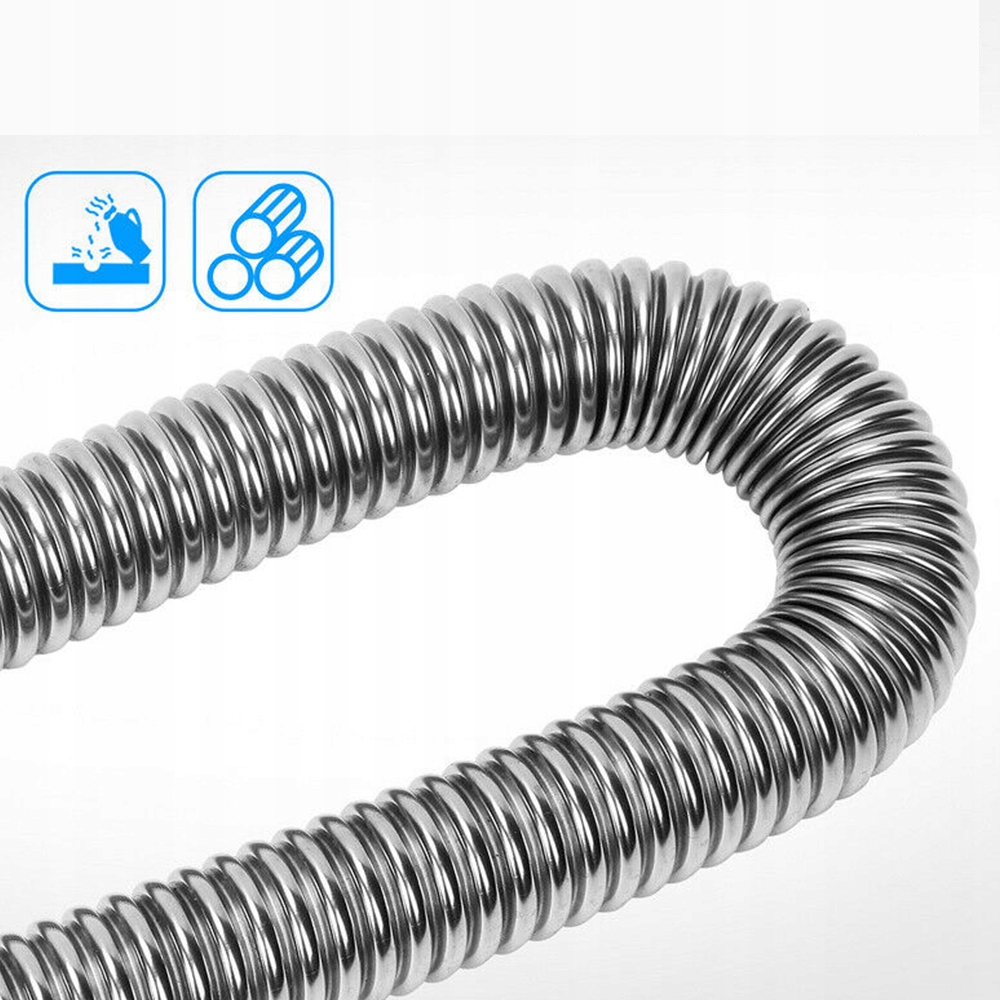 фото №13, Труба вихлопна вихлопних газів обігріву стояночного гасник сталь нержавіюча 60cm