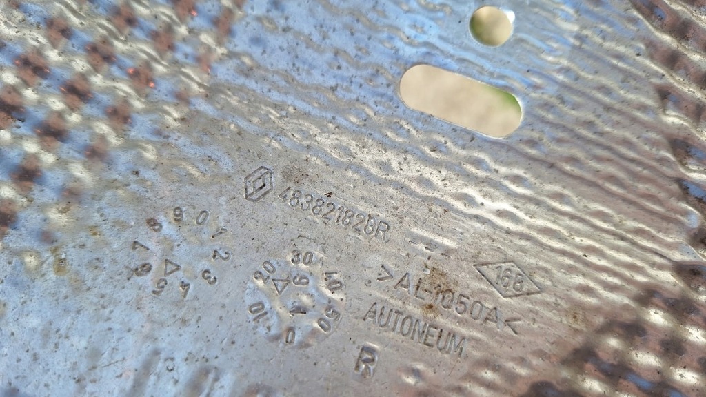 фото №2, Захист теплова задня renault scenic iv 1.5 dci