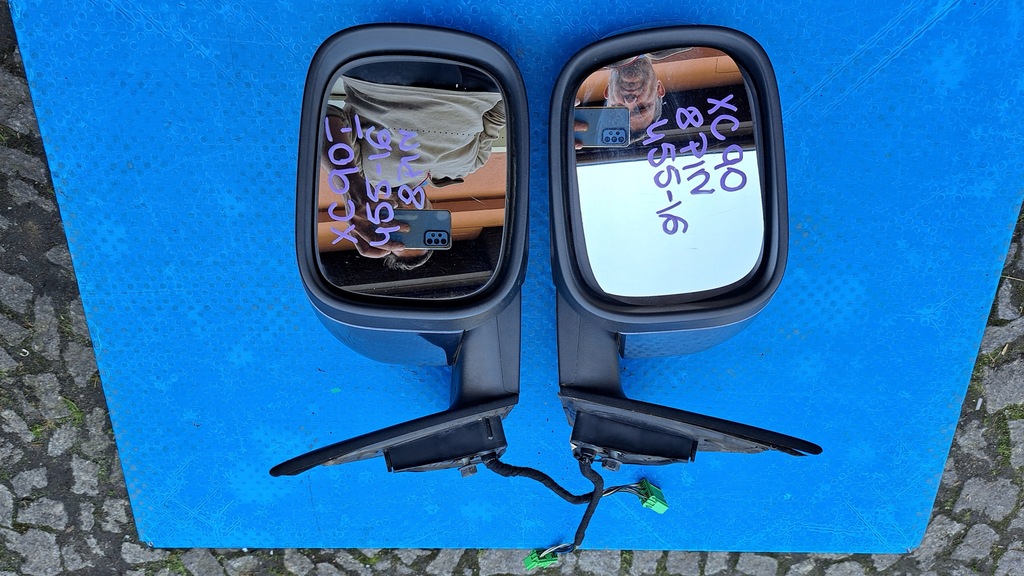 фото №12, Volvo xc90 i lift 06- дзеркало праве ліва колір 455-16 fl 8 pin