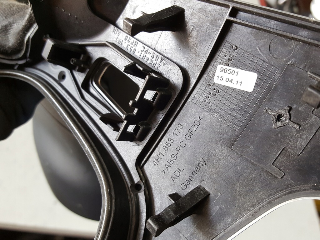 фото №6, Audi a8 d4 4h 09-13r рамка спидометра europa