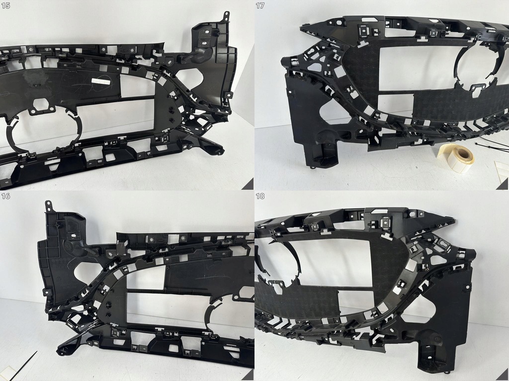 фото №10, Mazda 6 vi iii покоління ii lift gj 18- бампер + каркас решітка радіатора перед