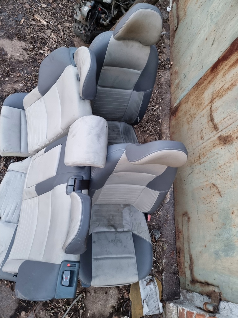 фото №7, Сидіння сидіння volvo v50 світлий комплект заднє сидіння