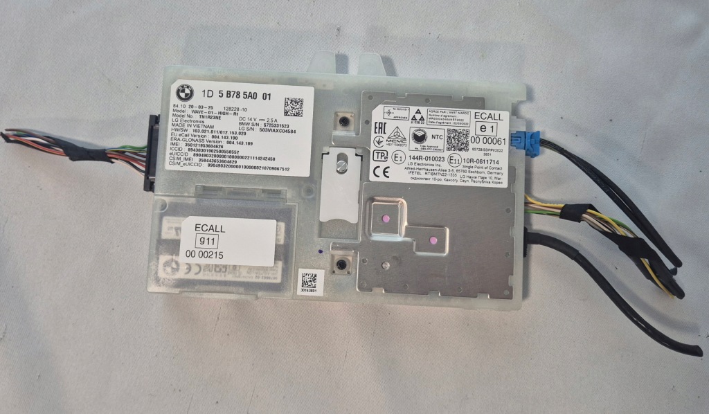 фото №1, Bmw x1 u11 модуль telematic, модуль bluetooth 5b785a0