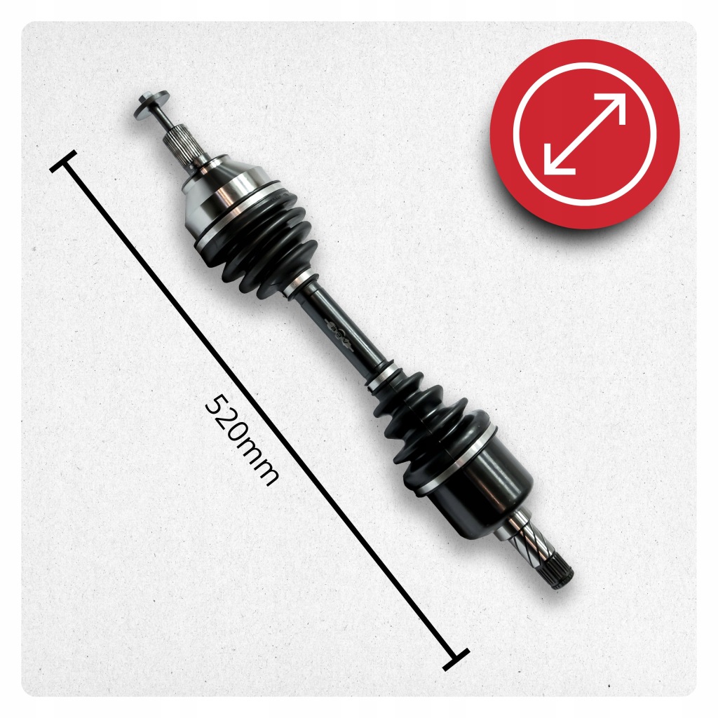 Приводной вал левая ford focus 2 da dp 2.5 st механическая коробка передач новая Оригинал