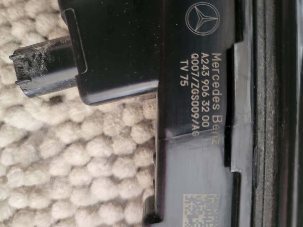 Mercedes eqa h234 лампа led накладка nad решётка радиатора перед Киев