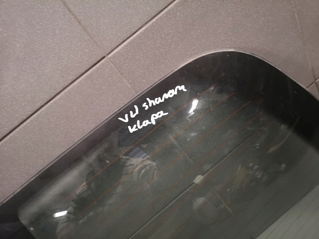 фото №6, Стекло задняя крышка багажника vw sharan mk1 westfalia