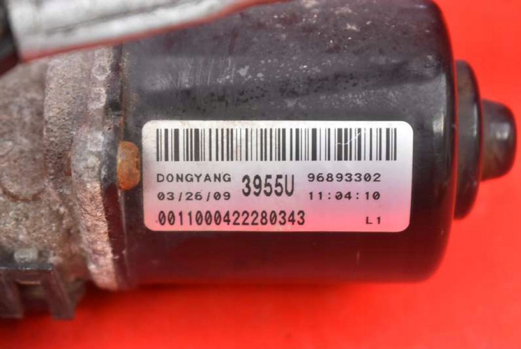 фото №12, Механізм моторчик двірник перед eu 96893302 chevrolet cruze 09-12