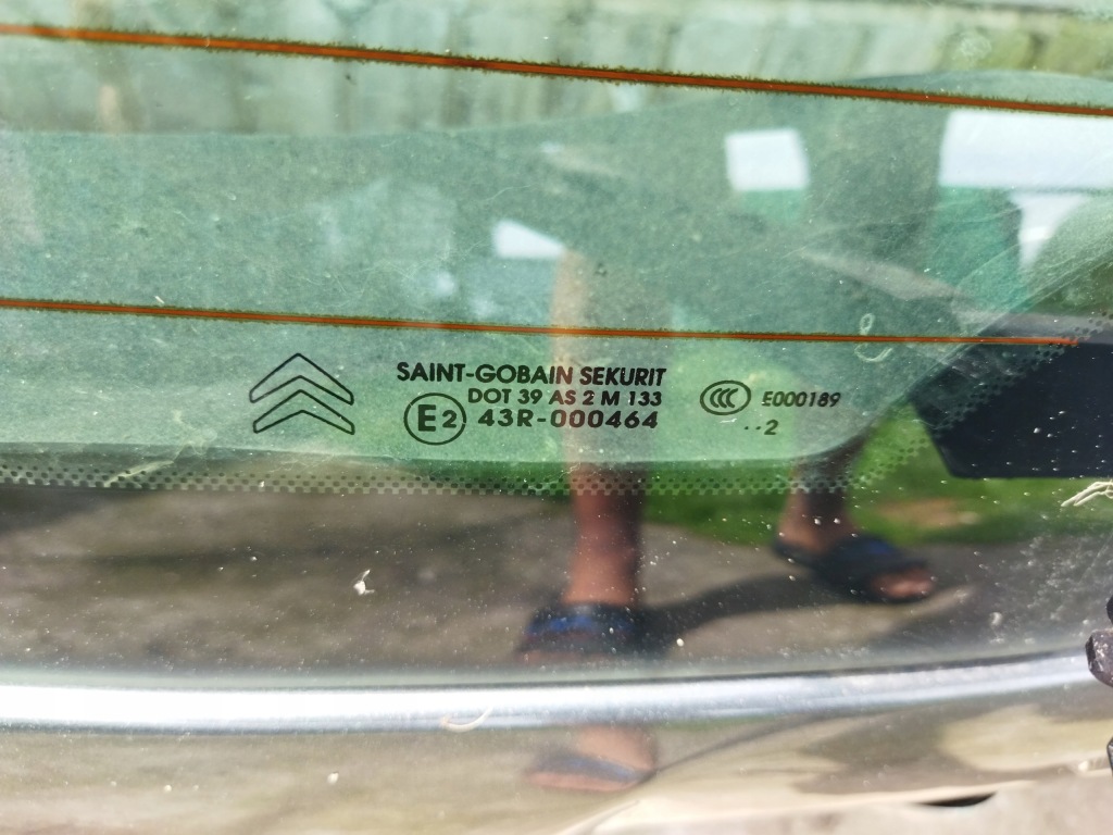 фото №4, Citroen c3 ii стекло крышки задний w крышка 2010r, 2012