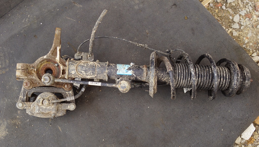 фото №8, Поворотный кулак амортизатор левый перед kia picanto iii