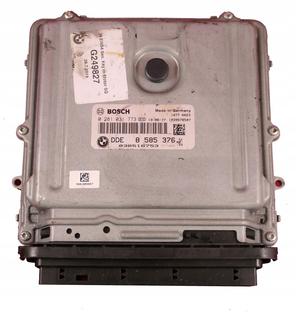 фото №1, Блок управления / модуль ecu bmw 4 f36 dde8585376-01, 0281031773 программирование